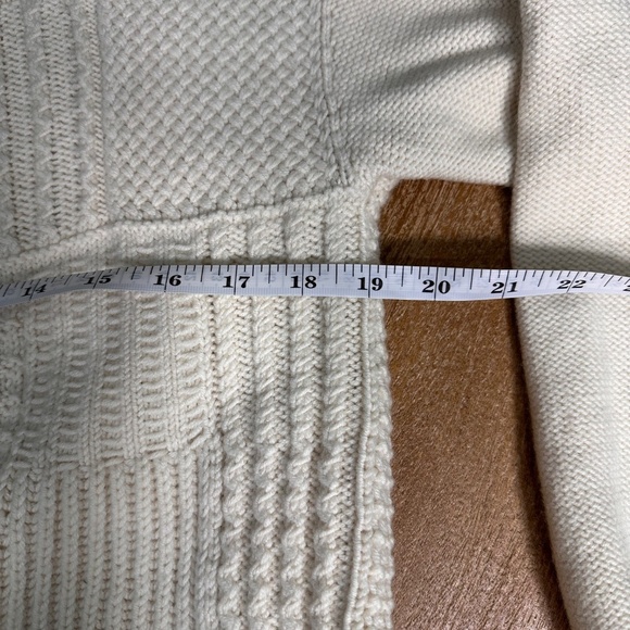 Madewell Wool Blend Stitchmix Pullover Sweater XS - Picture 7 of 9